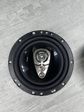 BOSS BE654 Rage 6.5" 4-Way 300W Full Range Speakers Pair