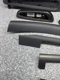 01-06 BMW E46 M3 Convertible Interior Armrests Trim Set Titan Shadow Grey