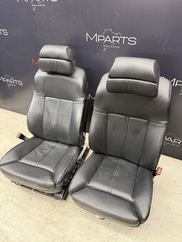 BMW 06-07 E60 M5 Sedan Front Seats Leather Heated Black
