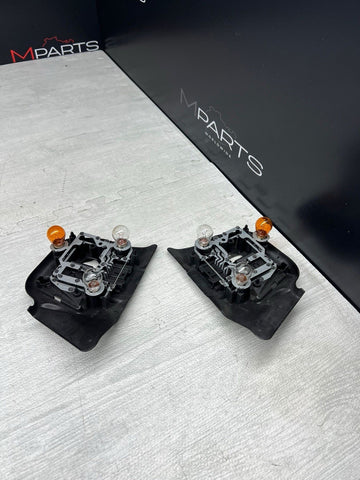 01-03 BMW E46 M3 TAIL LIGHT COVERS BULBS CARRIERS OEM