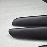 01-06 BMW E46 M3 Convertible Door Upper Arm Rest Armrest Pads Black