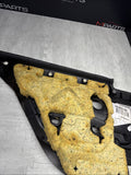 BMW E46 M3 01-06 Coupe Rear Right Passenger Door Card Black Genuine 51437890744