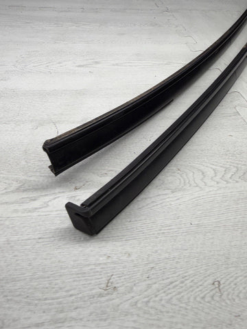 OEM BMW 98-02 Z3 M Z3M COUPE BLACK ROOF TOP DRIP TRIMS MOLDINGS COVERS