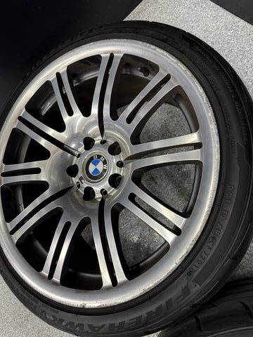OEM BMW 01-06 E46 M3 19” Style 67 Wheels Rims Staggered Set