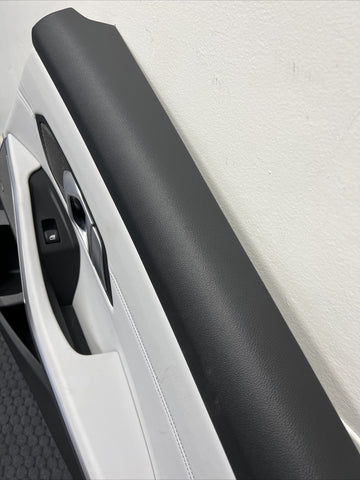 BMW 21-24 G80 M3 Sedan OEM Rear Right Passenger Door Card Panel Silverstone