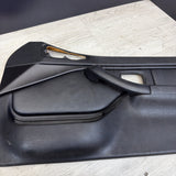 96-02 BMW Z3M Front Passenger Right Door Card Panel Cover Trim Leather Black