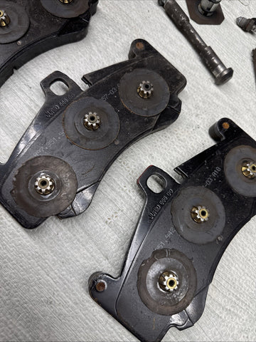 Textar / Jurid Brake Pads / Pucks / Hardware Set 07-13 Porsche 911 997 Turbo