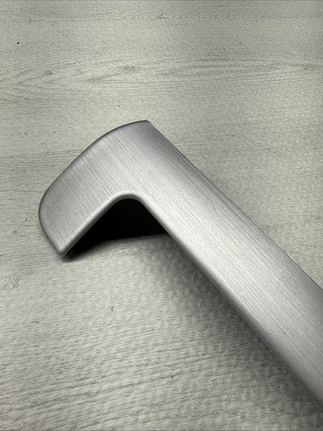 01-06 BMW E46 M3 Interior Left Dash Vent Trim Brushed Aluminum *Broken Tab