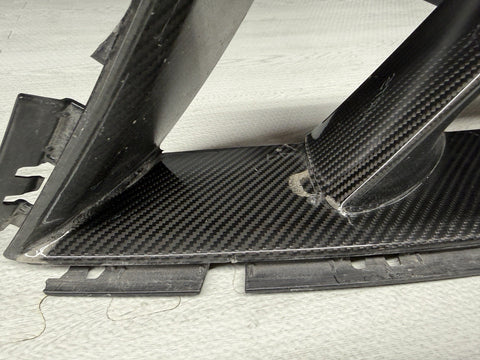 21-26 BMW G80 G82 G83 M3 M4 Carbon Fiber Air Ducts Scoops Vents Set OEM *Cracks