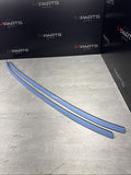 BMW G87 M2 23-26 Competition Left Right Roof Rail Trim Moldings Blue 7343540