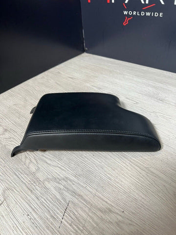 2001-2006 BMW E46 M3 Center Console Armrest Arm Rest Top Black Leather