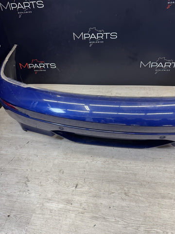 (PICKUP ONLY) 06-10 BMW E63 E64 M6 Rear Bumper Interlagos Blue OEM