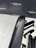 01-06 BMW E46 M3 Coupe Interior Armrests Trim Set Piano Black