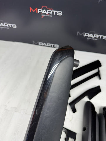 01-06 BMW E46 M3 Coupe Interior Armrests Trim Set Piano Black
