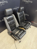 1983-1993 BMW E30 318i 320i 323i 325i Sport Seat Set Black Leather *Notes*