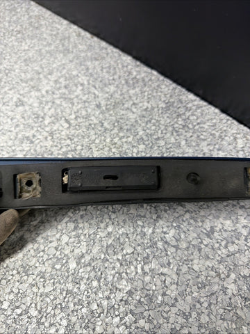 01-03 BMW E46 M3 Coupe Trunk Lid Grip Key Deck Handle Topaz Blue *Crack*