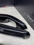 01-06 BMW E46 M3 Convertible Interior Armrests Trim Set Piano Black *NOTES