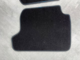 16-20 OEM BMW F87 M2 Black Rear Carpet Floor Mats