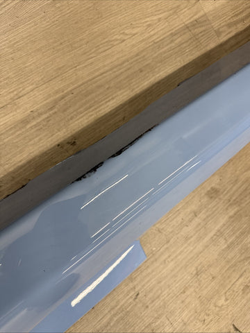 23-24 OEM BMW G87 M2 Perfomance Driver Side Skirt Rocker Panel Blue 4k