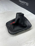 BMW E46 323 325 330 M3 Leather Shift Shifter Tri Stitch Boot Cover + Ring