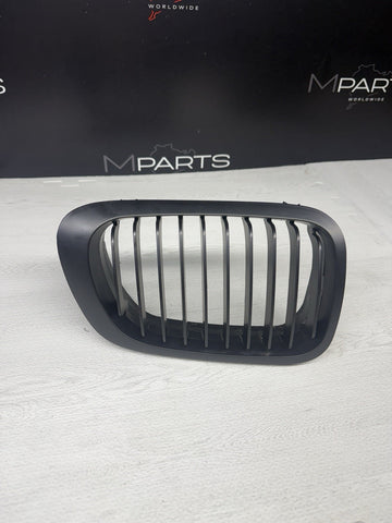 BMW 01-06 E46 M3 Front Kidney Grille Right Passenger Matte Black