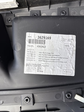 16-21 BMW F87 M2 Left Driver Door Card Panel