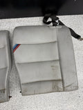 1995-1999 BMW E36 M3 Coupe Rear Folding Seat Backrest Dove Grey OEM