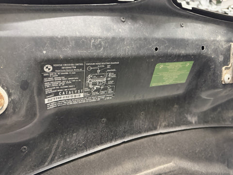 (PICKUP ONLY) BMW E46 M3 01-06 Front Hood Bonnet Panel Jet Black