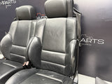 01-06 BMW E46 M3 Convertible Interior Heated Seats Nappa Black Set Complete