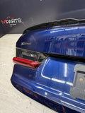 (PICKUP ONLY) BMW 21-26 G80 M3 Sedan Rear Trunk Deck Lid Tanzanite Blue