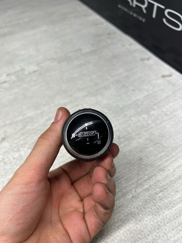 BMW E46 M3 Gloss Black Tri Stitch Suede Shift Knob Shifter SMG Weighted