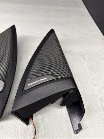 BMW X3 X3M F97 IX3 G01 G08 HARMAN KARDON FRONT DOOR COVERS TWEETERS SET