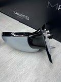 BMW 08-11 E90 M3 SEDAN SIDE EXTERIOR DOOR MIRRORS PAIR SILVERSTONE *Damage