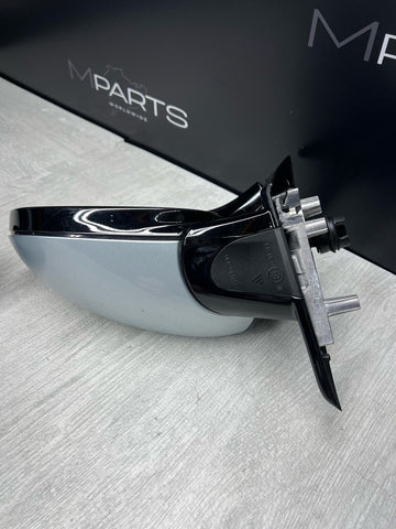 BMW 08-11 E90 M3 SEDAN SIDE EXTERIOR DOOR MIRRORS PAIR SILVERSTONE *Damage
