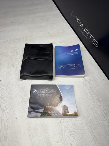 OEM BMW 21-26 G82 M4 COUPE OWNERS MANUAL BOOK BOOKS BOOKLETS POUCH