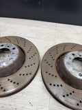 OEM 06-10 BMW E60 E63 E64 M5 M6 FRONT BRAKES DISCS ROTORS