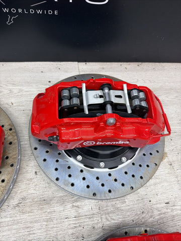 08-13 BMW E90 E92 E93 M3 BREMBO Big Brake Kit Calipers Rotors Set NEW Plug Play