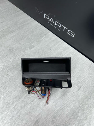 92-99 BMW E36 323 325 328 M3 Front Center Console Switch Tray Storage Black