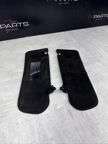 Ferrari F8 Tributo Sun Visors Black Alcantara 87522500