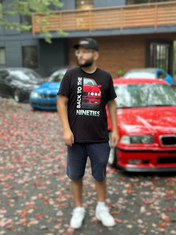 Back To The Nineties Tee Shirt Mpartsworldwide X Precision Motorworks