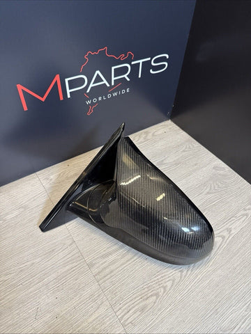 15-20 BMW F82 F83 M4 LEFT DOOR MIRROR / CAMERA / LANE ASSIST / CARBON FIBER CAP