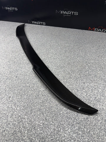 OEM M5CS Carbon Fiber Trunk Spoiler Wing 2017-2023 BMW G30 530i 540i F90 M5 CS