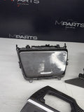15-19 OEM BMW F12 LCI M6 Center Console Dash Vent Carbon FiberInterior Trim Set