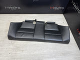 2001-2006 BMW E46 M3 Coupe Rear Seat Bottom Bench Nappa Black Leather OEM