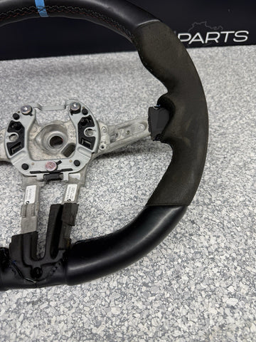 OEM BMW M Performance V2  F87 M2 F80 M3 M4 Alcantara Steering Wheel- 32302413014