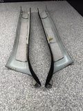 01-06 BMW E46 M3 Coupe Front A Pillars Black Original OEM Pair *Notes*