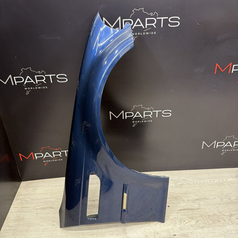 01-06 BMW E46 M3 Right Passenger Fender Mystic Blue