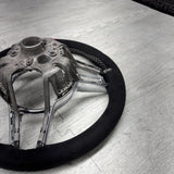 PORSCHE 991 GT3 991.2 GT 3 RS 997.2 BLK LEATHER PDK SHIFT STERRING WHEEL RED TOP