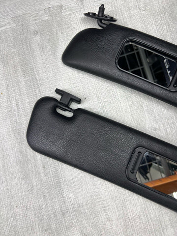 98-02 BMW Z3 M Z3M CONVERTIBLE PANELS SUN VISORS BLACK
