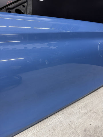 (PICKUP ONLY 15-20 BMW F82 F83 M4 Front Left Driver Door Shell Yas Marina Blue